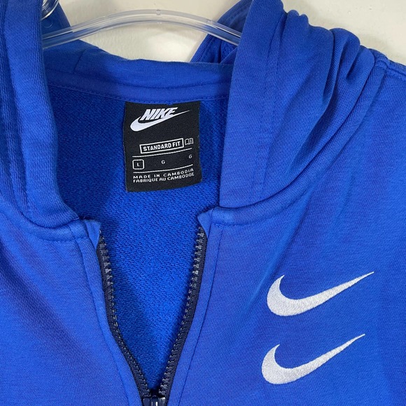 Nike Double Swoosh Hoodie Size Youth L. Women’s S/M. - Picture 5 of 12